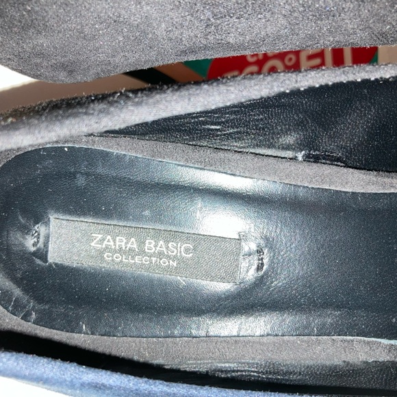 Zara two tones faux Suede Heels - size EU 40 - Picture 3 of 12